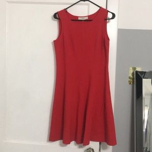 Loft red dress size 6